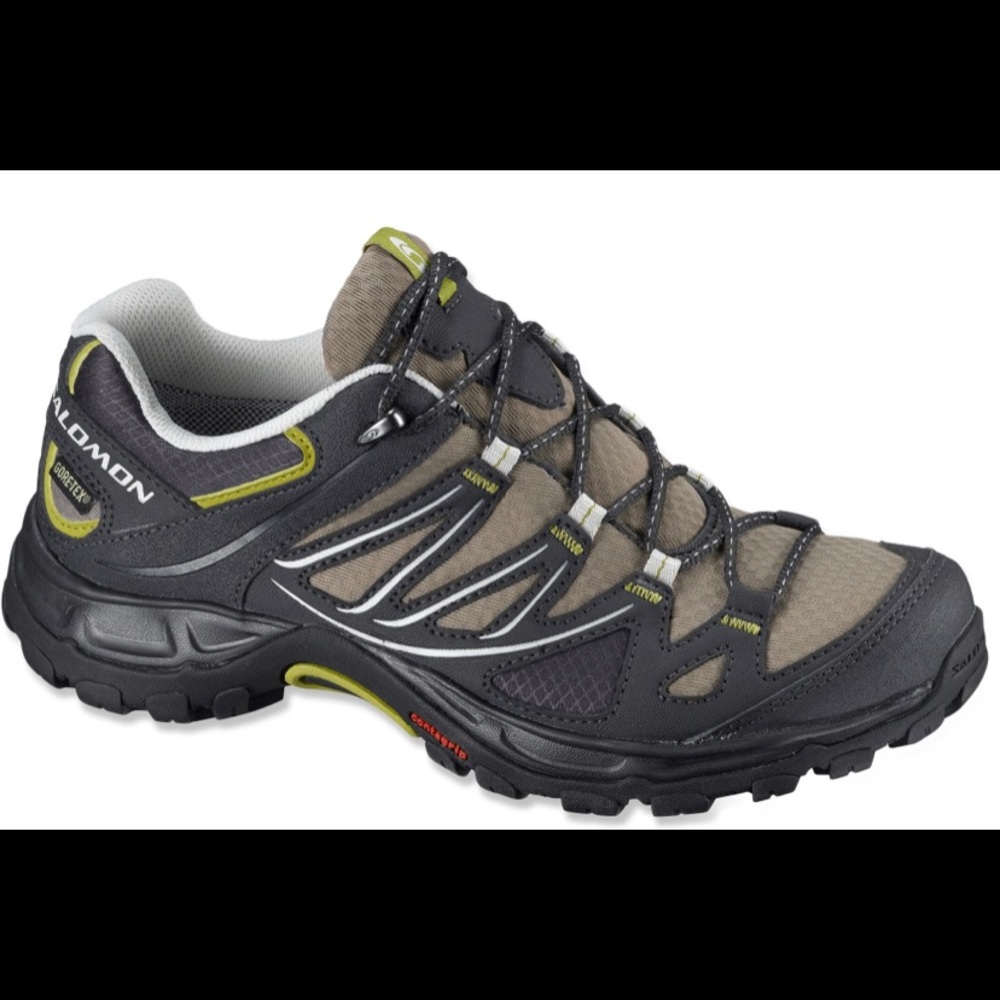 SALOMON WOMENS ELLIPSE GTX HIKING SHOES 7.5